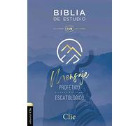 Biblia de Estudio RVR del Mensaje Profético y Escatológico, Tapa Rústica, Interior a Dos Colores: Biblia Reina Valera 1960