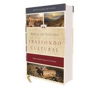 Biblia de estudio trasfondo cultural/ Cultural Backgrounds Study Bible: RVR Biblia de estudio Interior a color, Comfort Print: Explora el mundo ... ... Red, Explore the Ancient World of Scripture