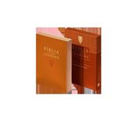 Bíblia De Estudo Andrews - Naa Capa Couro Marrom Havana