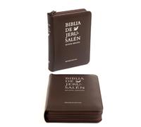 Biblia de Jerusalén. Edición de bolsillo. Modelo 3. Símil piel, con funda de cremallera