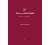 Biblia de Jerusalén en letra grande 5ª Edicion: 5ª Edición en Letra Grande: 0