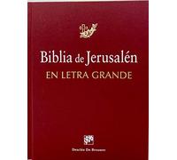 Biblia De Jerusalen Letra Grande