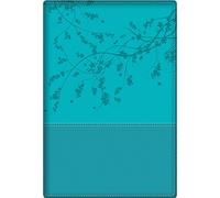 Biblia de la Mujer Conforme Al Corazón de Dios: Duotono Aqua