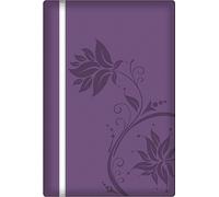 Biblia de la Mujer Conforme Al Corazón de Dios: Duotono Morado