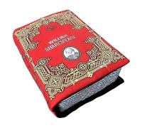 Biblia de peluche | Juguete suave con forma de Biblia cristiana para niños | Juguete suave decoración del hogar coleccionable para toda familia