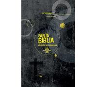 Biblia de Promesas, Rvr-1960, Letra Grande, Tamaño Manual, Rústica, Moderno Negro // Spanish Promise Bible Rvr 1960 / Large Print / Manual / Paperback / Black Modern
