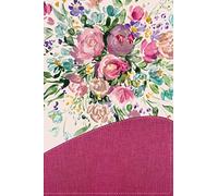 Biblia de Una Joven Conforme Al Corazón de Dios: Lujo Floral