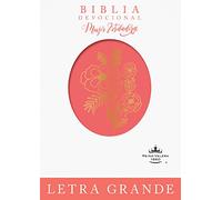 Biblia devocional Mujer Verdadera: Reina-Valera 1960, coral duotono, letra grande