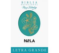 Biblia devocional Mujer Verdadera: Nueva Biblia De Las Americas, Duotono Aqua