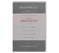 Biblia Hebraica Quinta-FL: First Fascicle, General Intro & Megilloth: 18 (Deutsche Bibelgesellschaft)