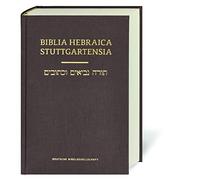 Biblia Hebraica Stuttgartensia: [cartoné - letra grande]: 5218 (Ediciones científicas de la Deutsche Bibelgesellschaft)