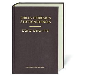 Biblia Hebraica Stuttgartensia: [cartoné - letra grande]: 5218 (Ediciones científicas de la Deutsche Bibelgesellschaft)