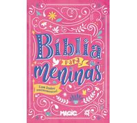 biblia infantil ilustrada para meninas com 128pg