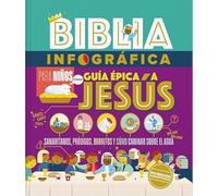 Biblia Infográfica Guía Épica a Jesús (Bible Infographics for Kids, Epic Guide to Jesus): Para Ninos (Biblia Infográfica)