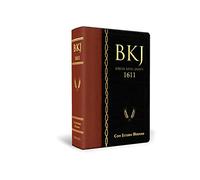 Bíblia King James 1611 de Estudo Holman - Marrom com Preta (Em Portugues do Brasil)