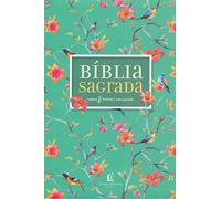 Bíblia NVI. Leitura Perfeita - Capa Flores. Letra Grande. Couro Soft