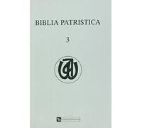 Biblia patristica - tome 3 Origène -Réimpression-