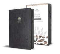 Biblia Reina Valera 1960 letra grande. Símil piel negra, cremallera, tamaño manu al / Holy Bible RVR 1960. Handy Size, Large Print, Leathersoft, Zipp: ... Size, Faux Leather, Black, With Zipper