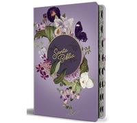 Biblia Reina Valera letra gigante, tapa dura, flores moradas, con cantos pintados e índice / Spanish Bible Reina Valera Giant Print, Hardcover Purple Flowers