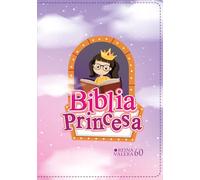 Biblia Rvr 1960 Bolsillo Para Niñas Princesa Vinilo Con Cierre (Bible Rvr 1960 Pocket Size Princess Vinyl with Zipper (Spanish Edition)