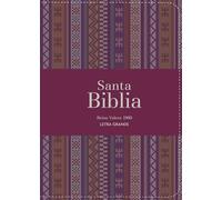 Biblia Rvr 1960 Compacta Letra Grande 11 Puntos Símil Piel Andina Borgoña (Bible Rvr 1960 Compact Large Print 11 Point Font Size Leatherlike Andina Burgundy)