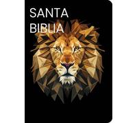 Biblia Rvr 1960 Compacta Letra Grande 11 Puntos Símil Piel Negro León Dorado (Bible Rvr 1960 Compact Large Print 11 Point Font Size Leatherlike Black-Lion Gold)