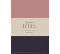 Biblia Rvr 1960 Compacta Letra Grande 11 Puntos Símil Piel Tricolor Melon/ Beige/Azul Oscuro (Bible Rvr 1960 Compact Large Print 11 Point Font Size Leatherlike Tricolor Melon Grey Light Dark Blue)