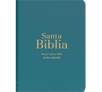 Biblia Rvr 1960 Compacta Letra Grande 11 Puntos Símil Piel Turquesa (Bible Rvr 1960 Compact Large Print 11 Point Font Size Leatherlike Turquoise)