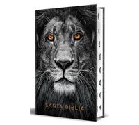 Biblia RVR 1960 letra grande tamaño manual, tapa dura León de Juda con índice / Spanish Bible RVR 1960 Handy Size Large Print Hardcover Lion of Judah with In