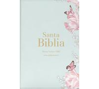 Biblia Rvr 1960 Letra Súper Gigante Símil Piel Salvia Claro Bible Rvr 1960 Super Giant Print Leatherlike Light Sage Butterfly (Spanish Edition)