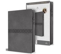 Biblia RVR 1960 Tamaño manual, letra gigante, piel gris con cremallera e índice / Spanish Bible RVR 1960 Giant Print, Gray Leathersoft with Zipper and Index