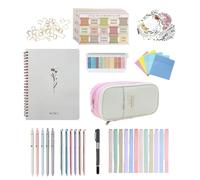 Biblia Tabs Para Mujeres - Divisores de índice Biblia con pestañas | Marcadores + Notas adhesivas Escribibles Elegante Para Lectura, Tiempo de Silencio, Notas, Escuela, Familia y Viajes