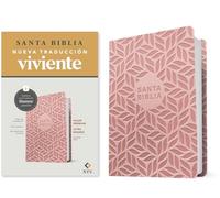 Biblia Valor Premium NTV, Letra Grande Con Filament: Nueva Traduccion Viviente, Pink, Leatherlike, Filament Enabled, Value