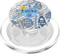 Biblias cristianas versos citas positivas frases collage PopSockets PopGrip para MagSafe