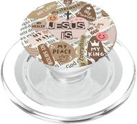 Biblias cristianas versos citas positivas frases collage PopSockets PopGrip para MagSafe
