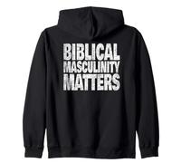 Bíblica Cristiana Masculinidad Fe Valores de Patrimonio Fuerte Sudadera con Capucha