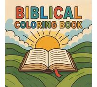 Biblical Coloring book: 50 Simple and Inspirational Bible Scenes to Color