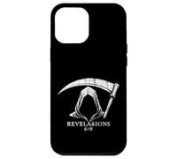 Biblical Grim Reaper Muerte Revelaciones 6:8 Cuarto Jinete Carcasa para iPhone 12 Pro MAX