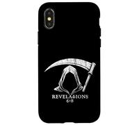 Biblical Grim Reaper Muerte Revelaciones 6:8 Cuarto Jinete Carcasa para iPhone X/XS