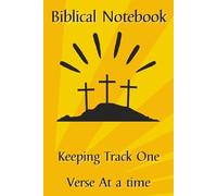 Biblical Notebook: Keeping Track one verse at a time