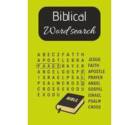 Biblical search word puzzle