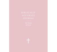 Biblically Accurate Journal: The Words Of Christ: A Scripture Reflection and Prayer Journal with Illustrations - Pink Blank Large Edition