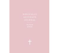 Biblically Accurate Journal: The Words Of Christ: A Scripture Reflection and Prayer Journal with Illustrations - Pink Blank Large Edition