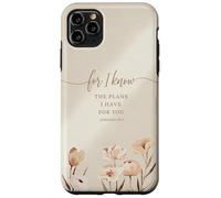 Bíblico, Porque yo sé los Planes Que Tengo para vosotros Carcasa para iPhone 11 Pro MAX