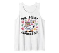 Bibliófilo divertido, amante de los libros, aficionado a los libros, ratón de biblioteca Camiseta sin Mangas