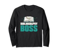 Bibliografía Jefe Funny Public Library Workers Lectores de Libros Manga Larga