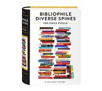 Bibliophile Diverse Spines Puzzle: 500 Piezas