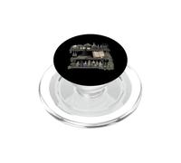 Biblioteca de poción de Bruja, Espeluznante, Halloween, brujería PopSockets PopGrip para MagSafe