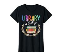 Biblioteca Lady Book Lover - Lectura Bookworm Bibliotecaria Camiseta