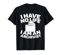 Biblioteca - Organización Documentos Archivista Camiseta
